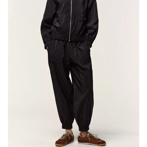 Zara Black Track Suit with Zipper Olive Green